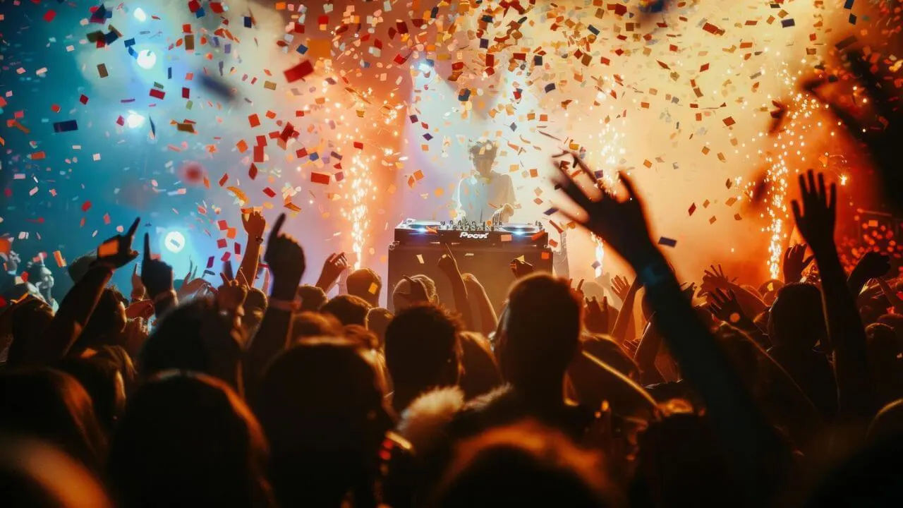 Bollywood club Dubai with vibrant dance floor and signature cocktails at Secret Lounge & Club